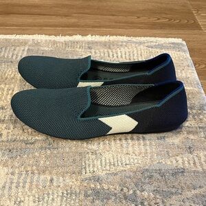 Rothy's Women's Flats - Teal, White and Navy